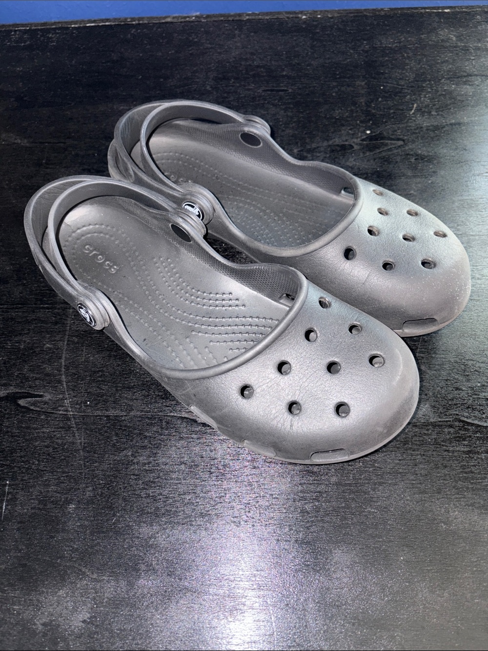 Crocs Clog – Black – Size 8W